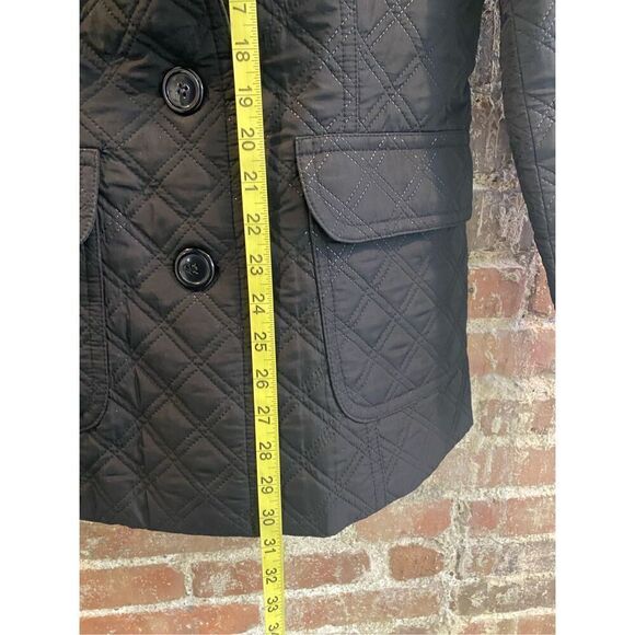 New York & Co Black Quilted Ladies Jacket Size Medium - Picture 3 of 13